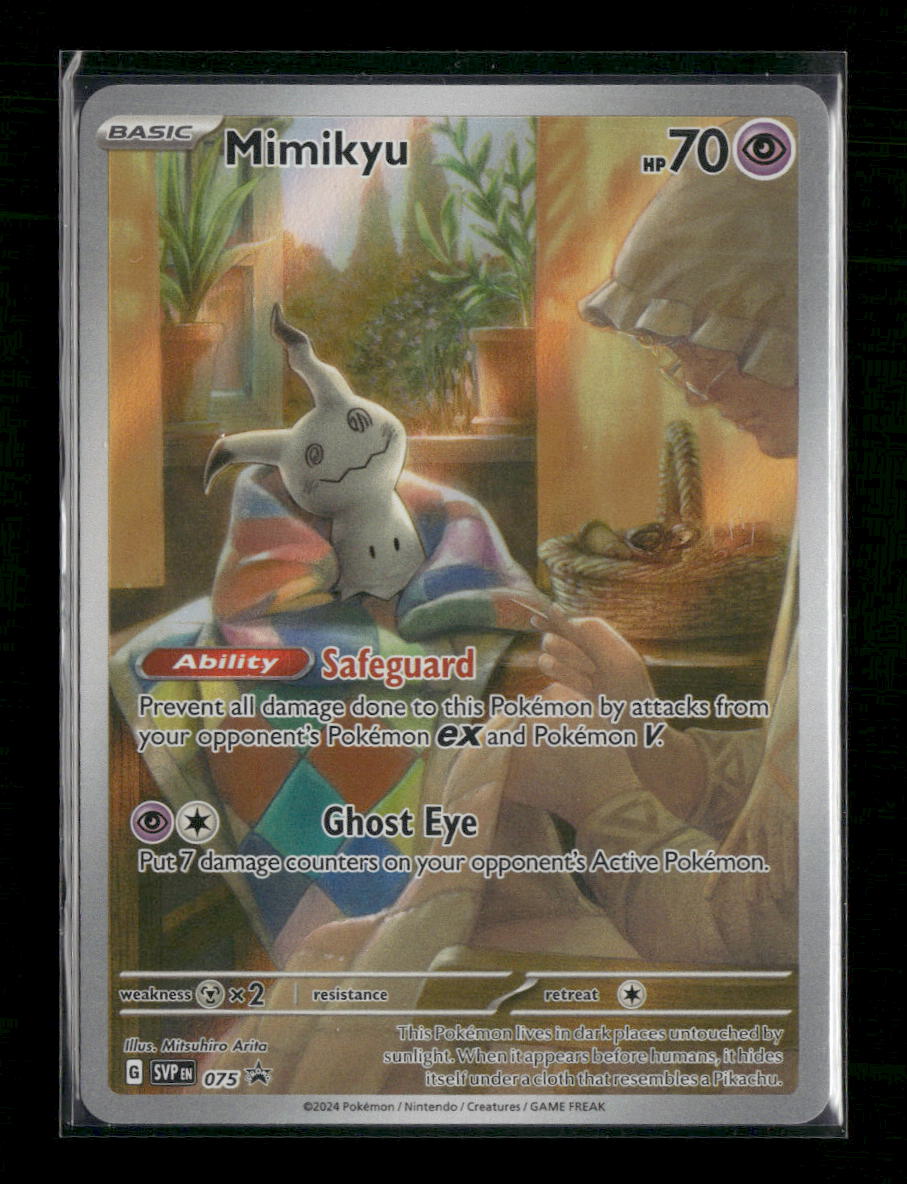 SV: Scarlet & Violet Promo Cards Mimikyu #075