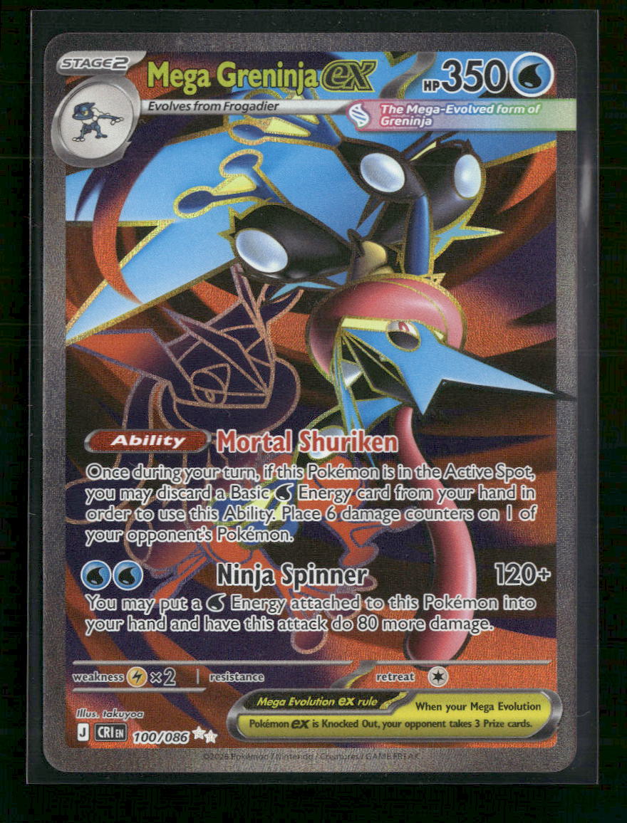 ME04: Chaos Rising Mega Greninja ex #100/086