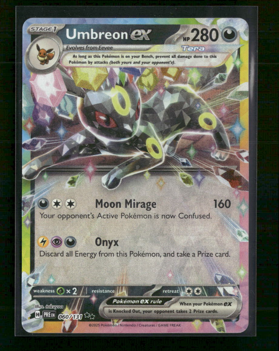 SV: Prismatic Evolutions Umbreon ex #060/131