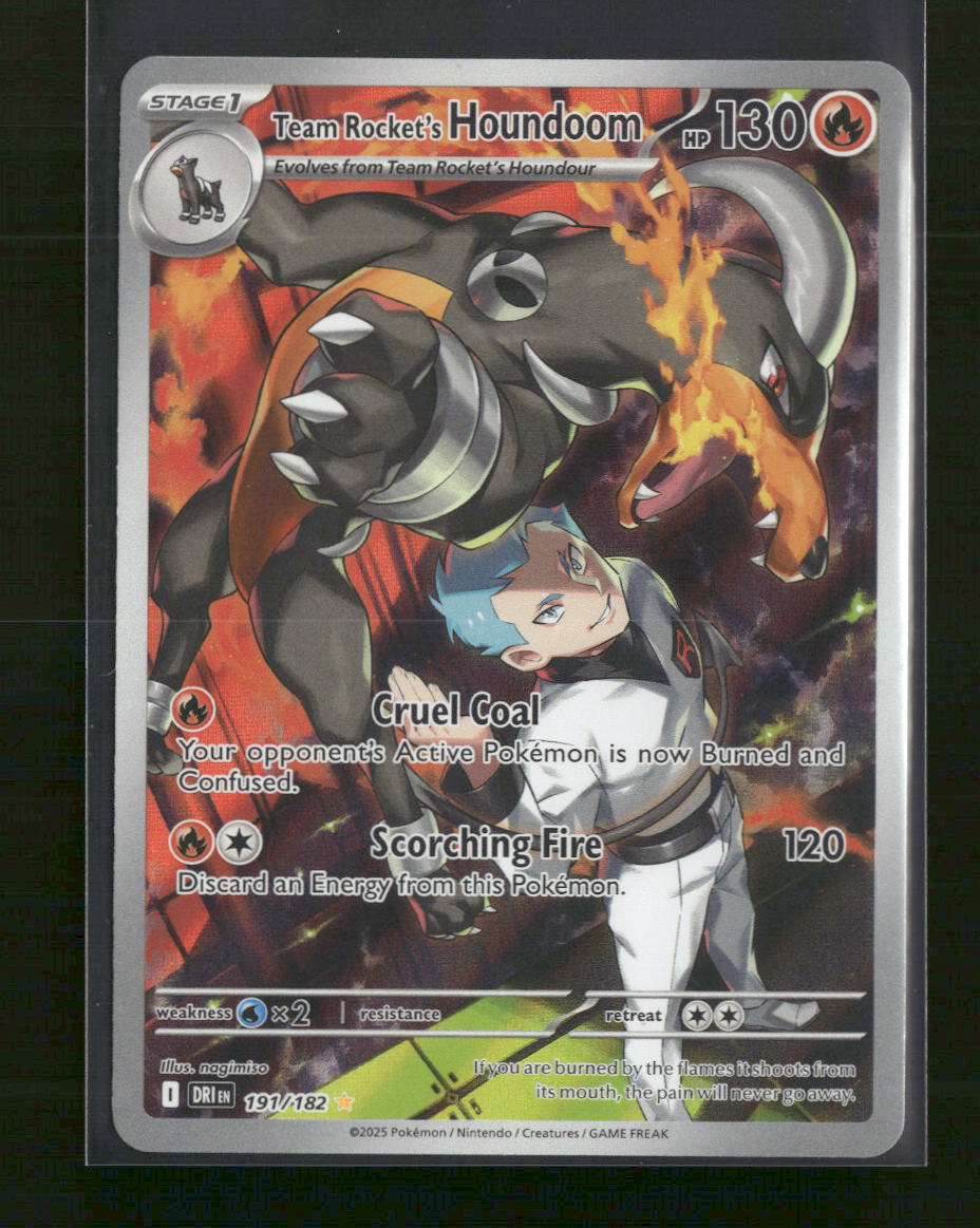 SV10: Destined Rivals Team Rocket's Houndoom #191/182