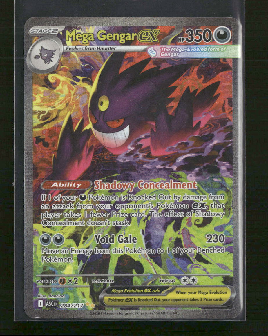 ME: Ascended Heroes Mega Gengar ex #284/217