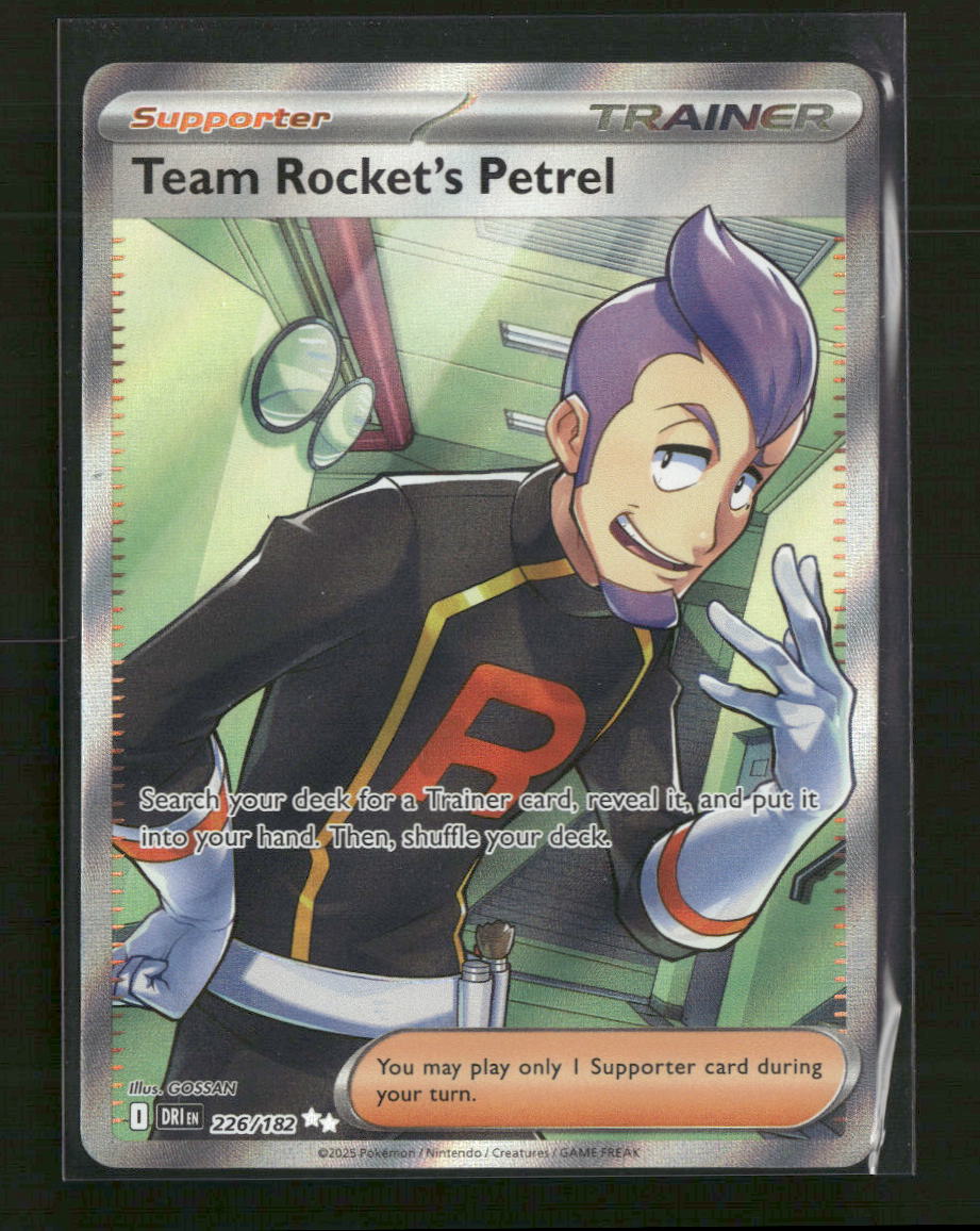 SV10: Destined Rivals Team Rocket's Petrel #226/182