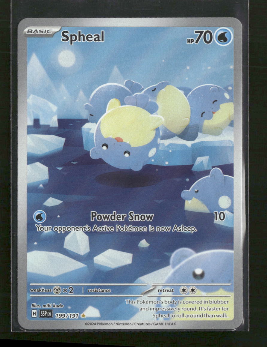 SV08: Surging Sparks Spheal #199/191