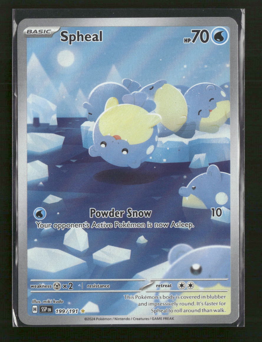 SV08: Surging Sparks Spheal #199/191