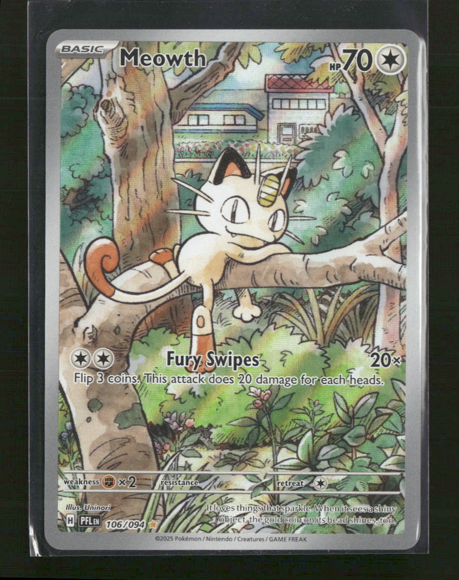 ME02: Phantasmal Flames Meowth #106/094