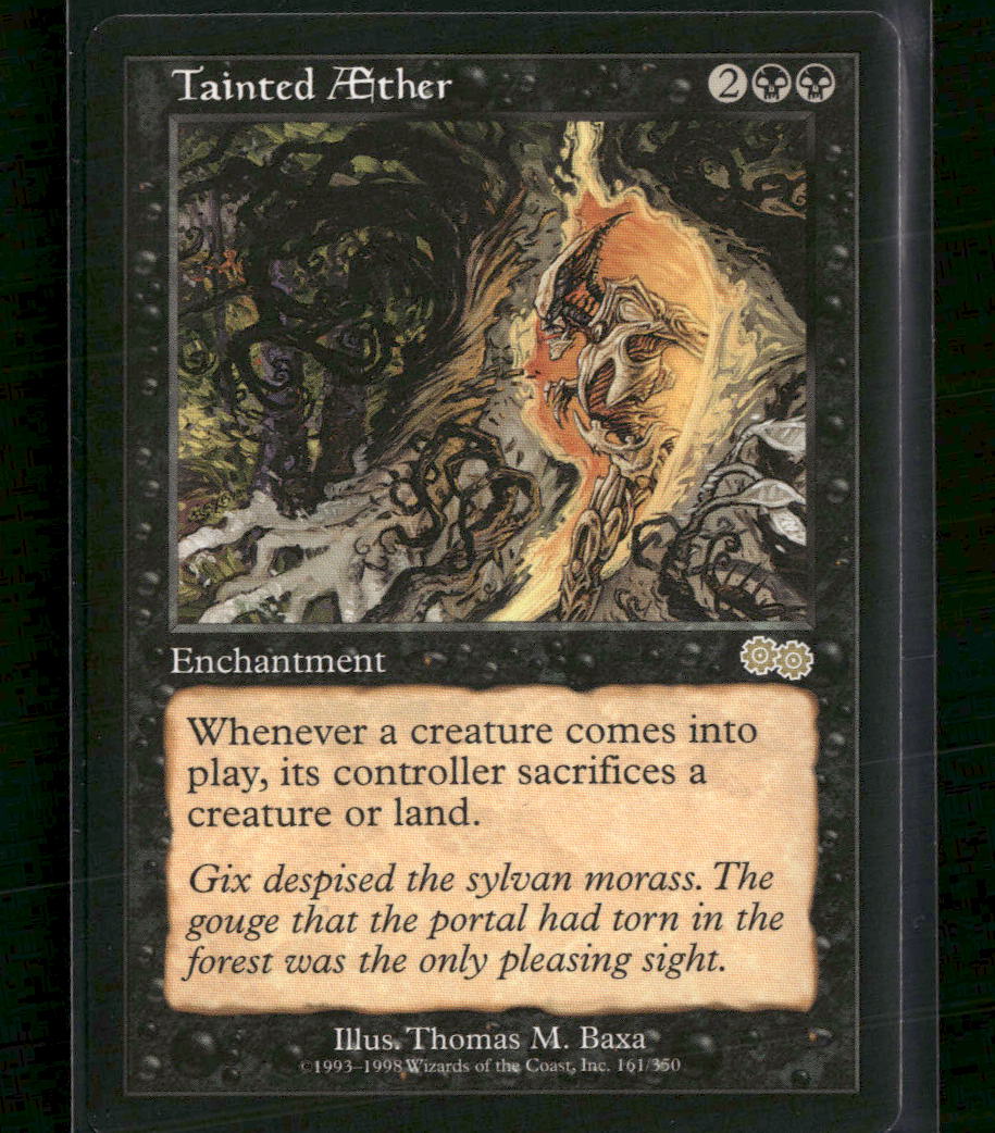 Urza's Saga Tainted Aether #161
