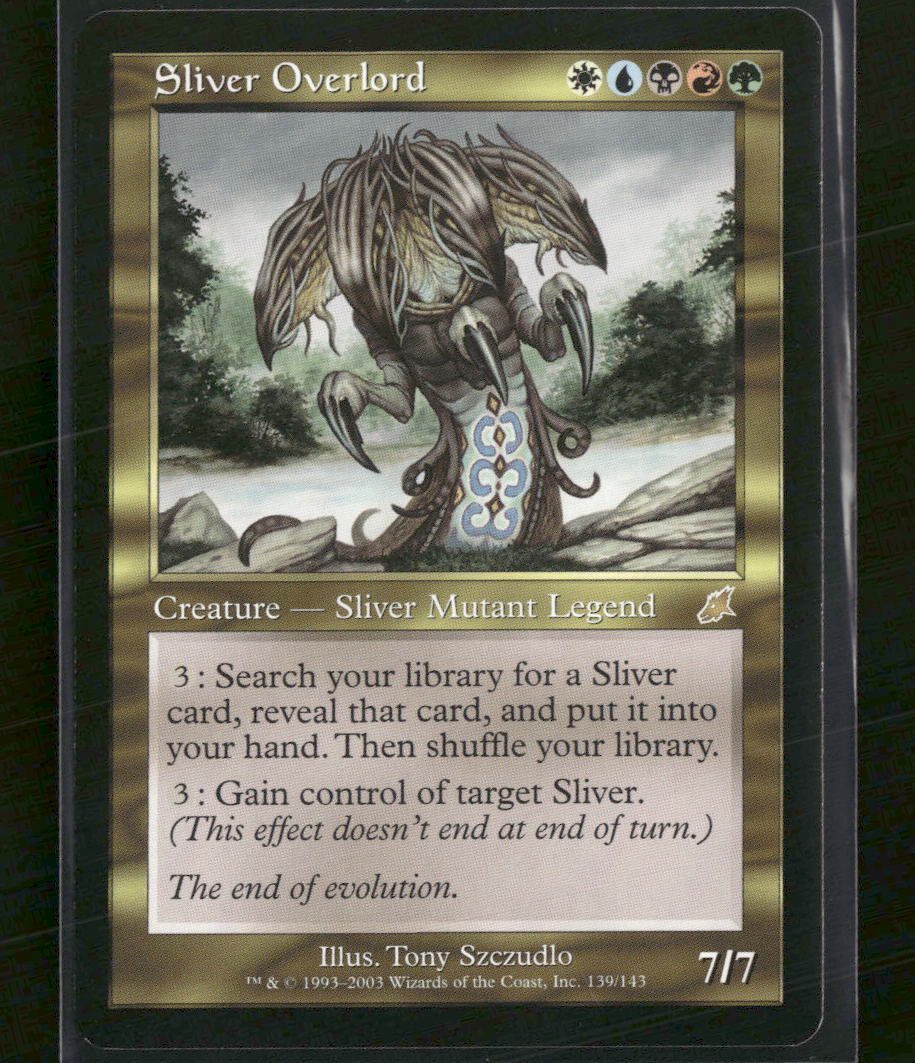 Scourge Sliver Overlord #139