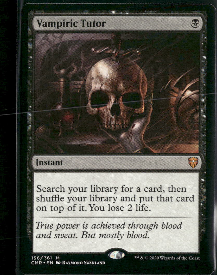 Commander Legends Vampiric Tutor #156