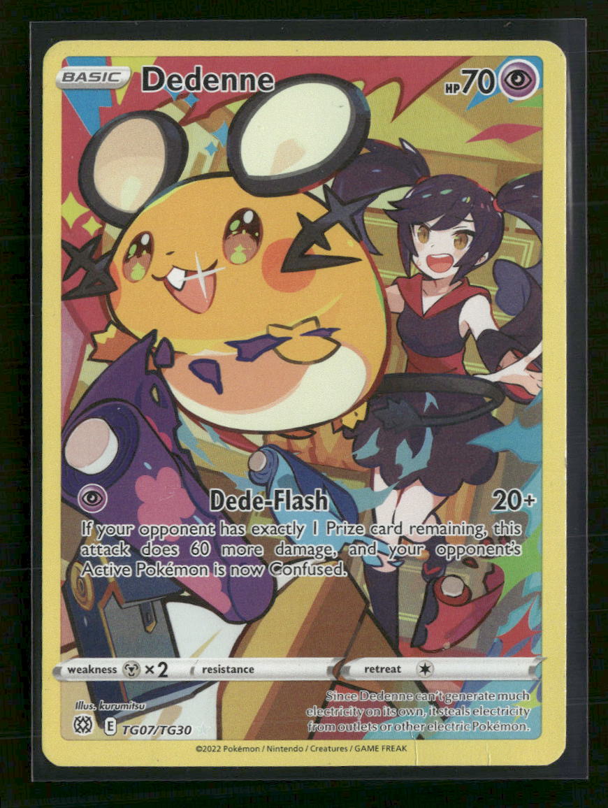 SWSH09: Brilliant Stars Trainer Gallery Dedenne #TG07/TG30