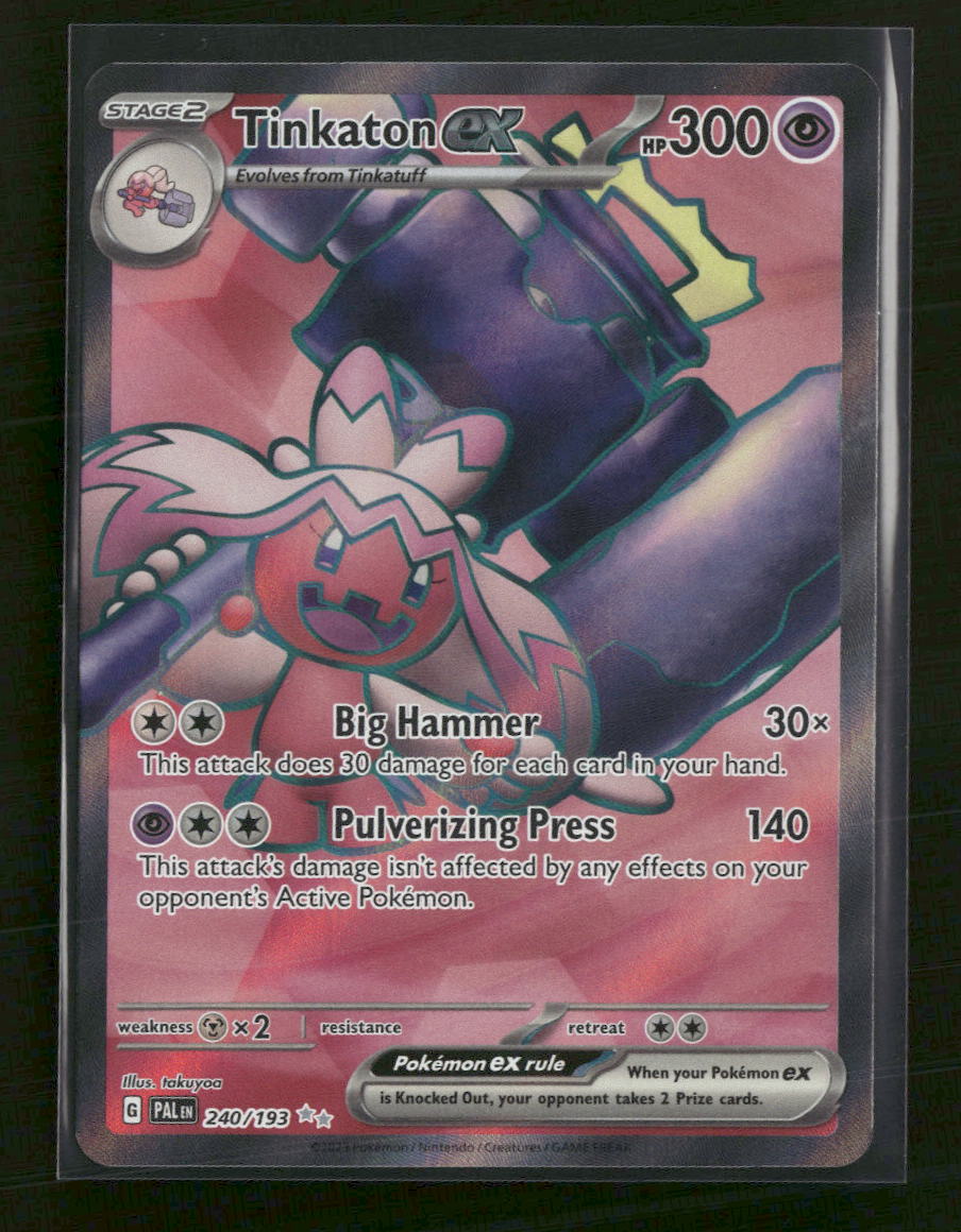 SV02: Paldea Evolved Tinkaton ex #240/193