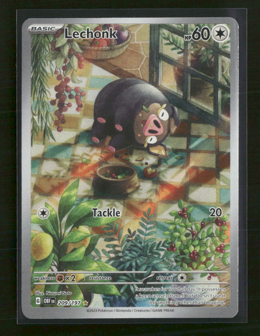 SV03: Obsidian Flames Lechonk #209/197