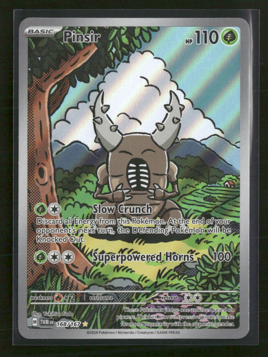 SV06: Twilight Masquerade Pinsir #168/167