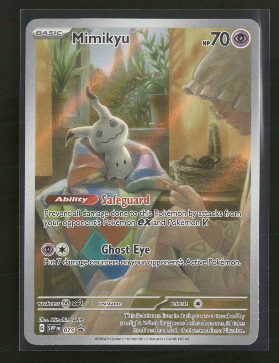 SV: Scarlet & Violet Promo Cards Mimikyu #075
