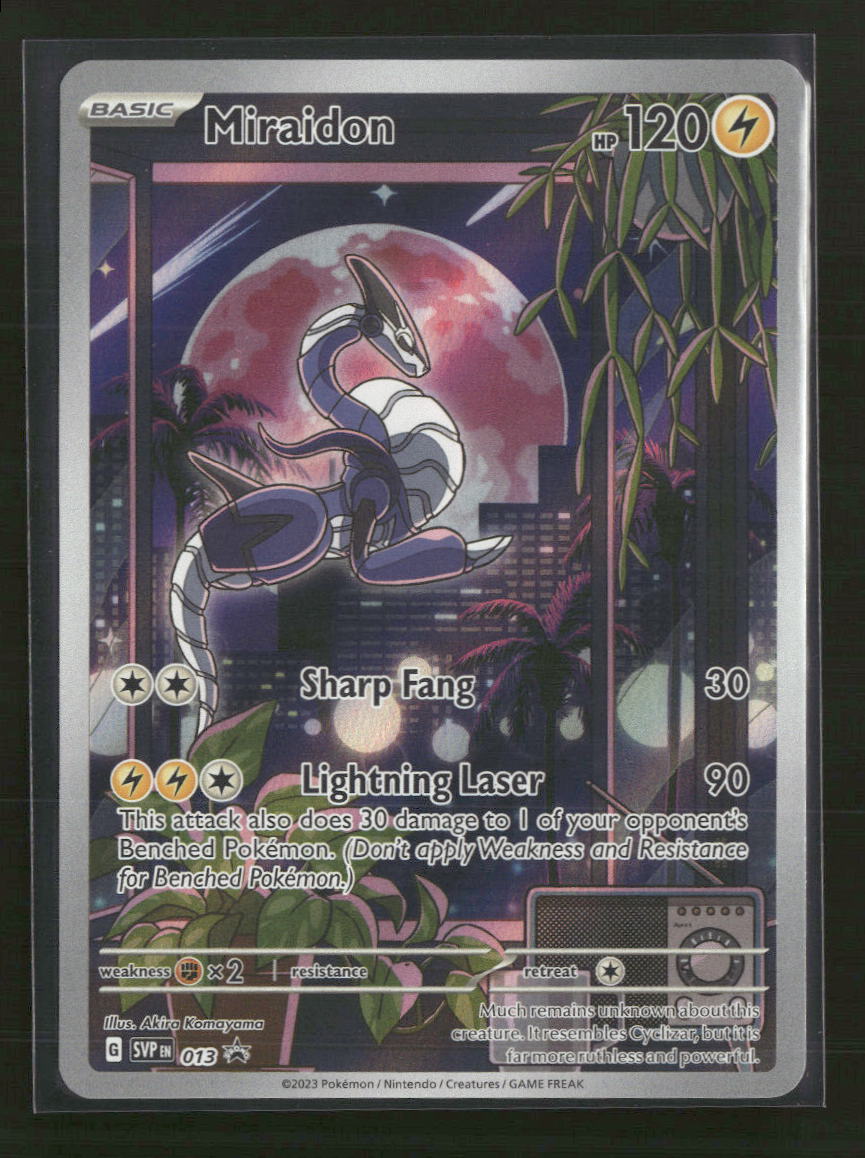 SV: Scarlet & Violet Promo Cards Miraidon #013