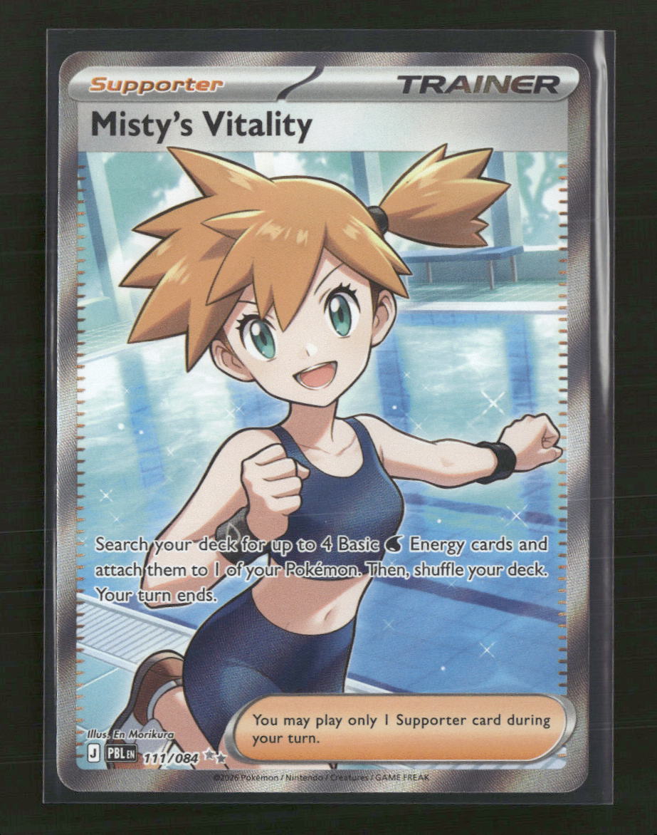 ME05: Pitch Black Misty's Vitality #111/084