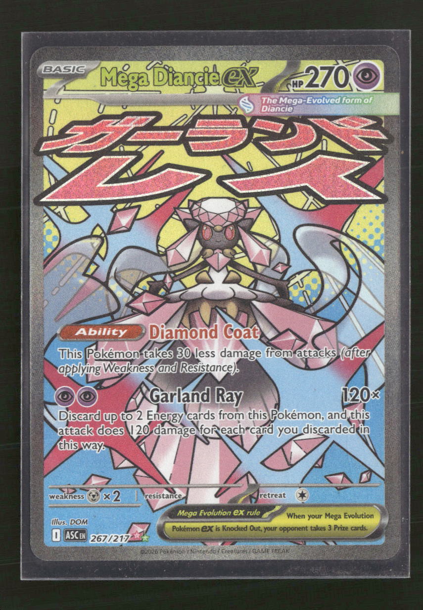 ME: Ascended Heroes Mega Diancie ex #267/217