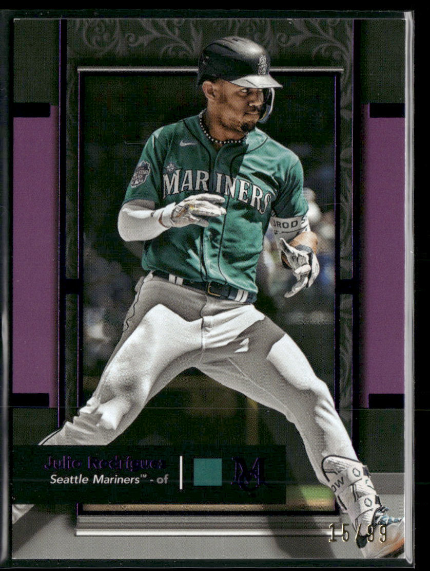 2024 Topps Museum Collection Amethyst Julio Rodríguez #/99 #70