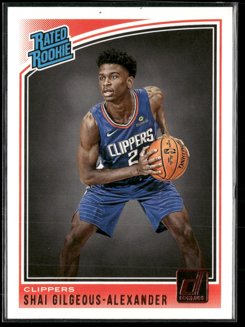 2018-19 Donruss Shai Gilgeous-Alexander RC #162