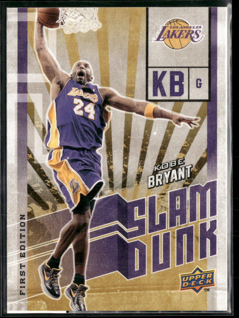2009-10 Upper Deck First Edition Slam Dunk Kobe Bryant #SD-6
