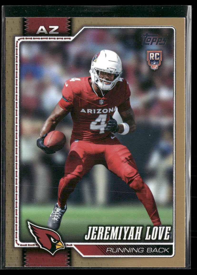 2026 Topps Flagship Gold Jeremiyah Love #/2026 #309