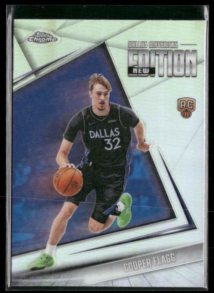 2025-26 Topps Chrome Update New Editions Refractor Cooper Flagg #GR-1