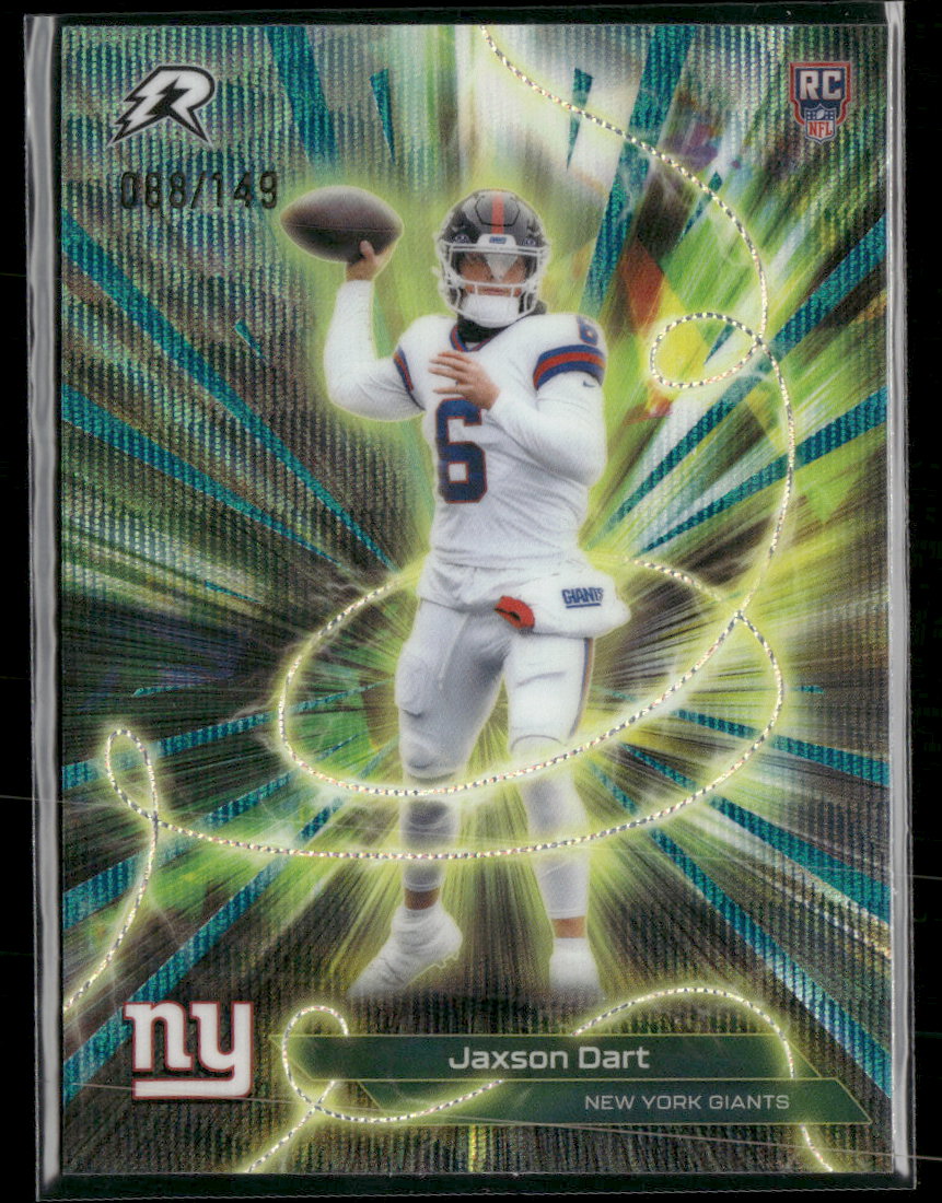 2025 Topps Resurgence Conductors Teal Surge Refractor Jaxson Dart #/149 #C-13