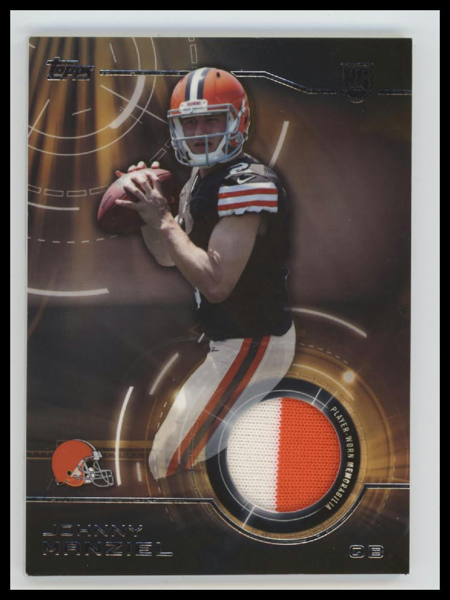 2014 Topps Rookie Patch Johnny Manziel #TRP-JM