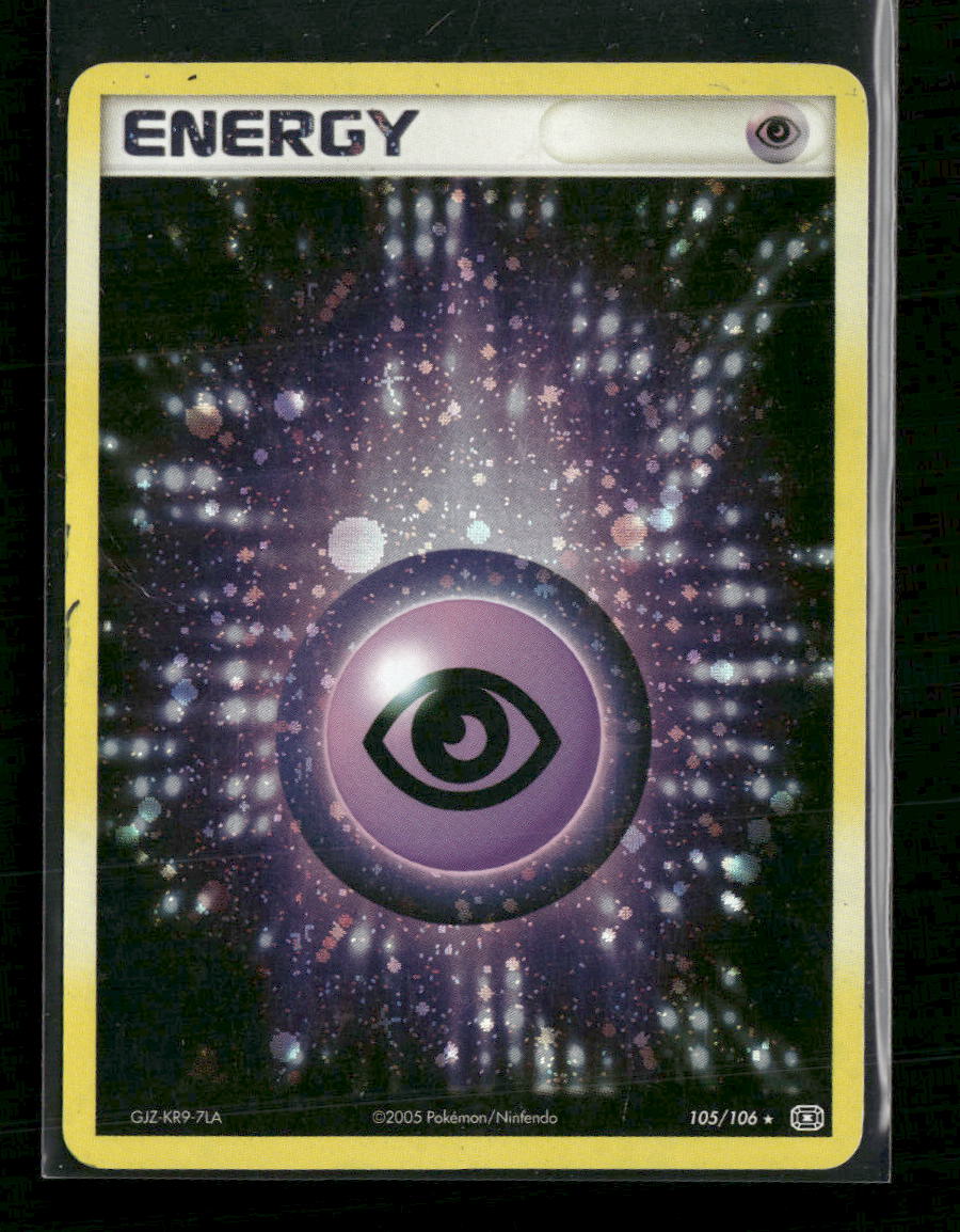Emerald Psychic Energy #105/106 Damaged