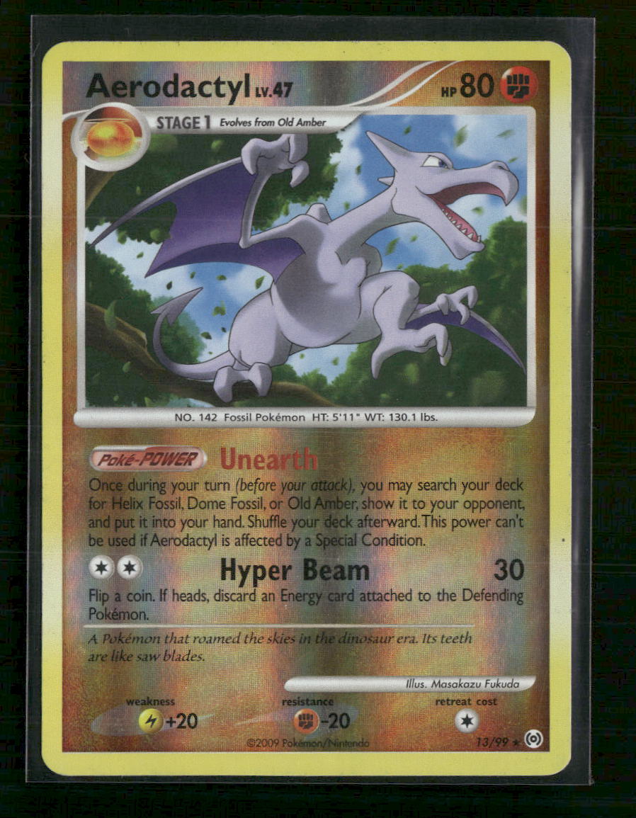 Arceus Aerodactyl Reverse Holo #13/99