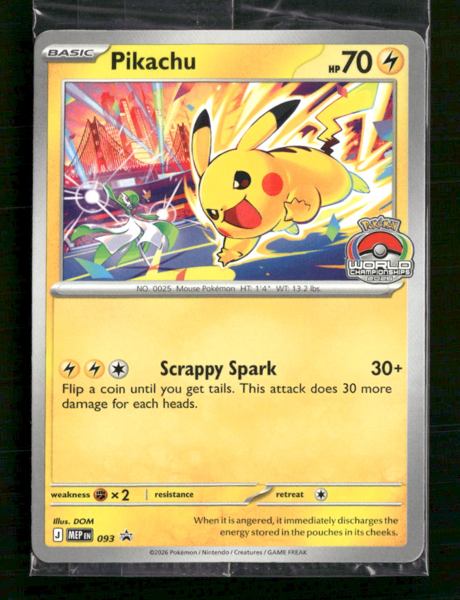 ME: Mega Evolution Promo Pikachu #093 Sealed