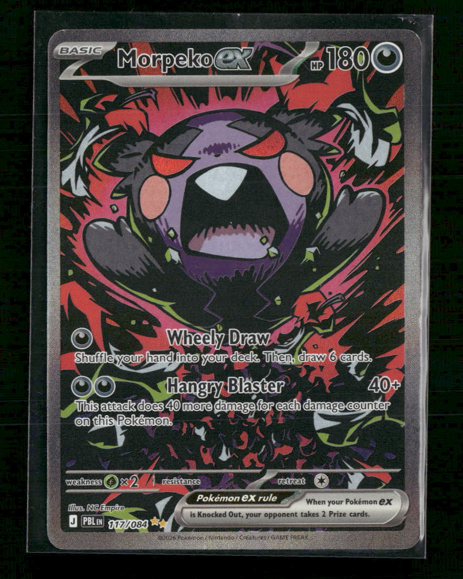 ME05: Pitch Black Morpeko ex #117/084