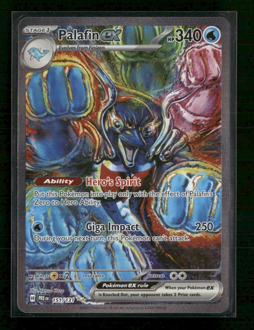 SV: Prismatic Evolutions Palafin ex #151/131