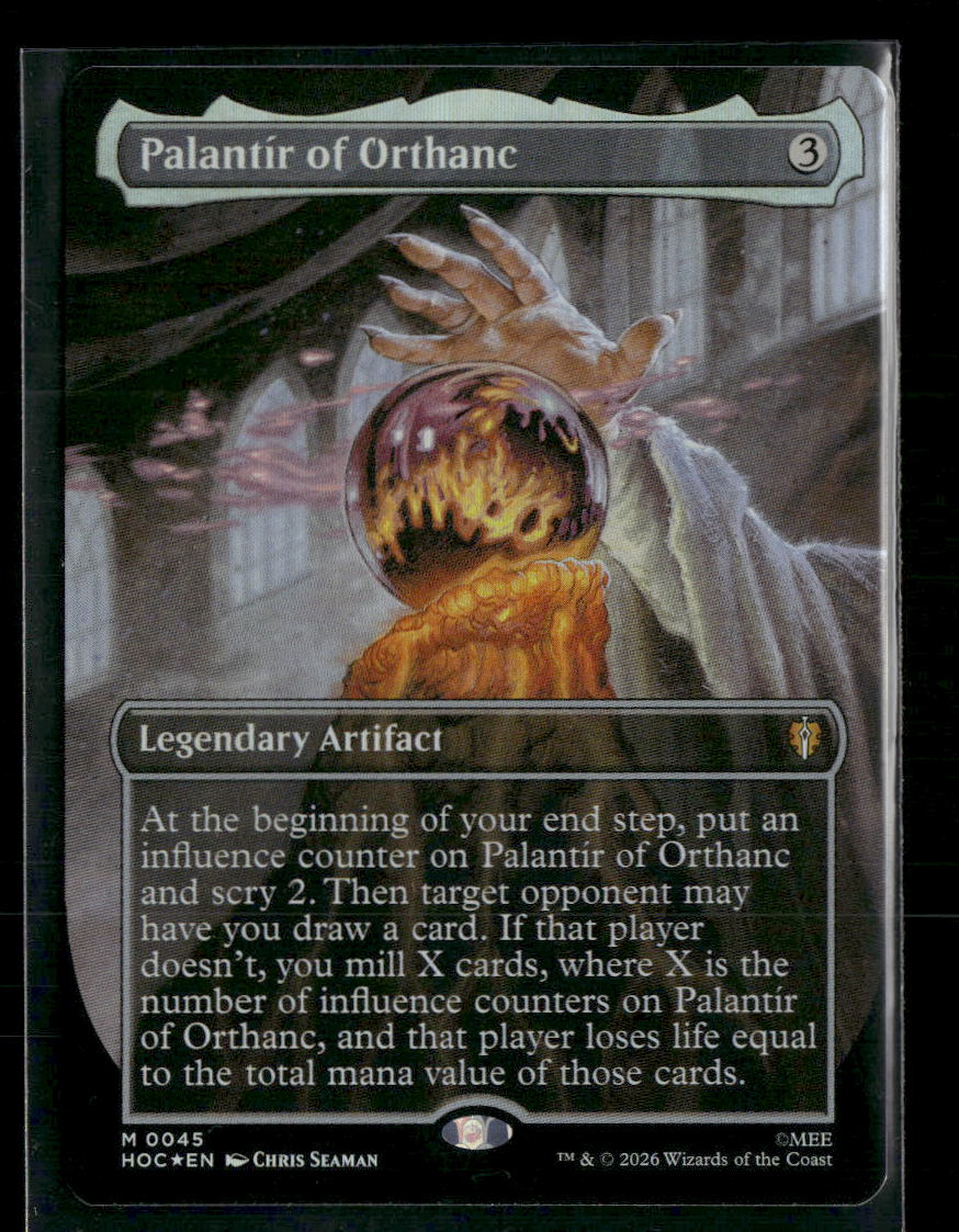 The Hobbit: Eternal-Legal Palantir of Orthanc (Borderless) Foil #45