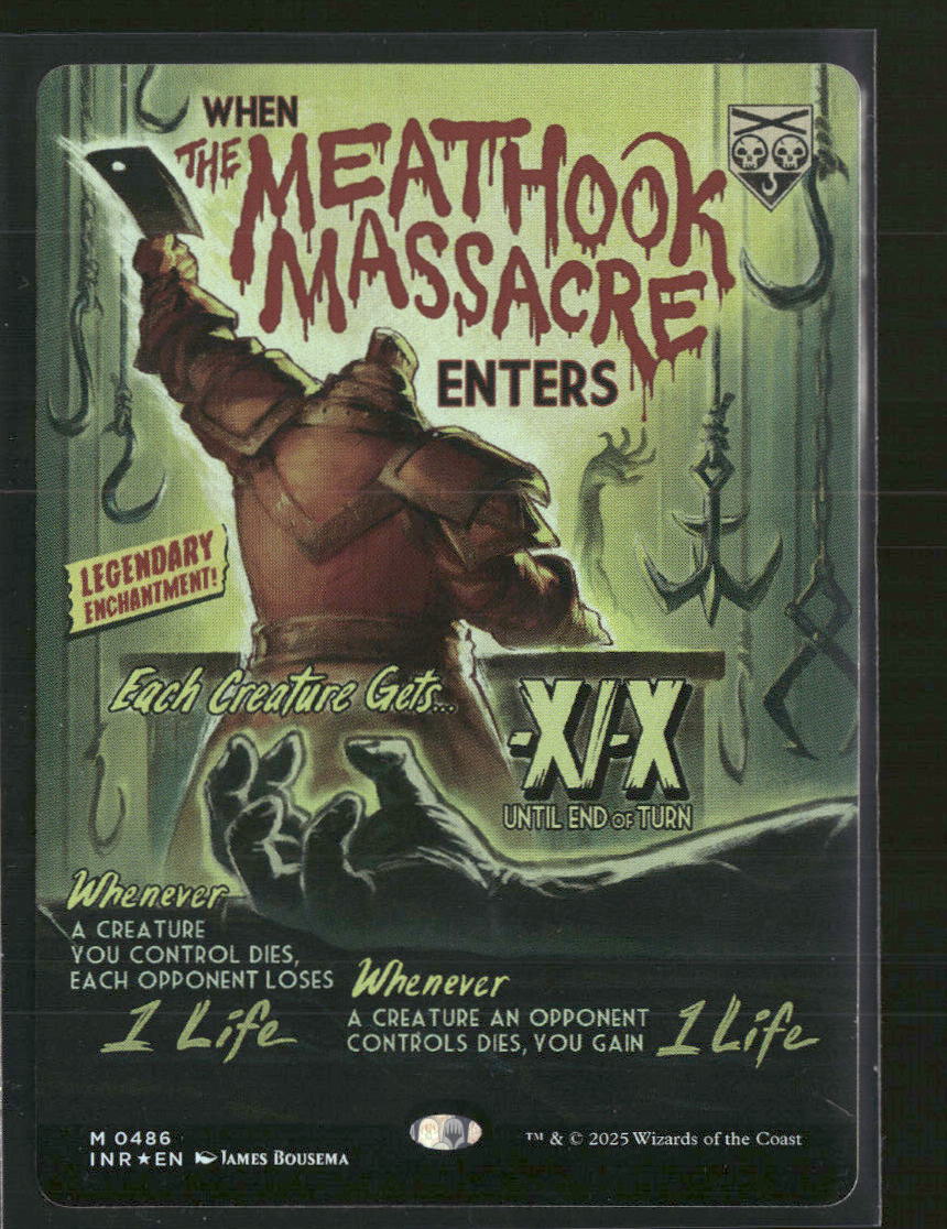 Innistrad Remastered The Meathook Massacre (Showcase) Foil #486