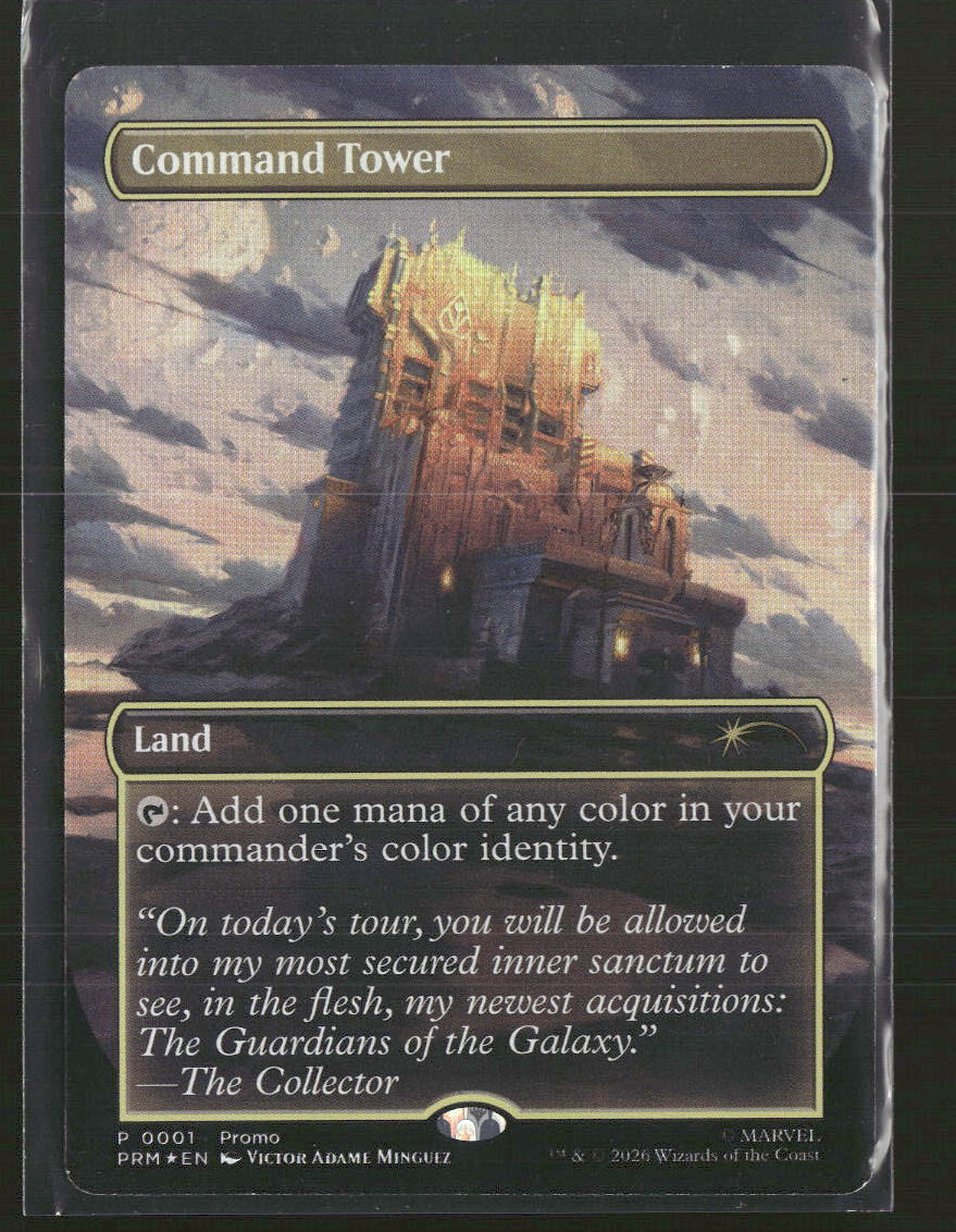 Media Promos Command Tower Foil #1