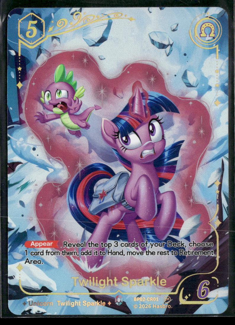 2026 Discord : Booster Pack 02 Twilight Sparkle #BP02-CR01