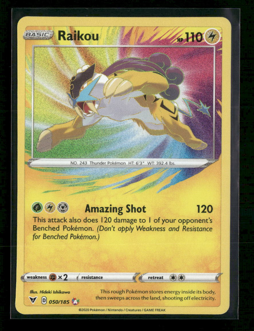 SWSH04: Vivid Voltage Raikou #050/185