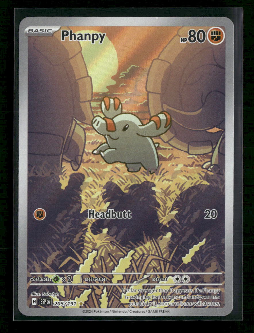SV08: Surging Sparks Phanpy #205/191