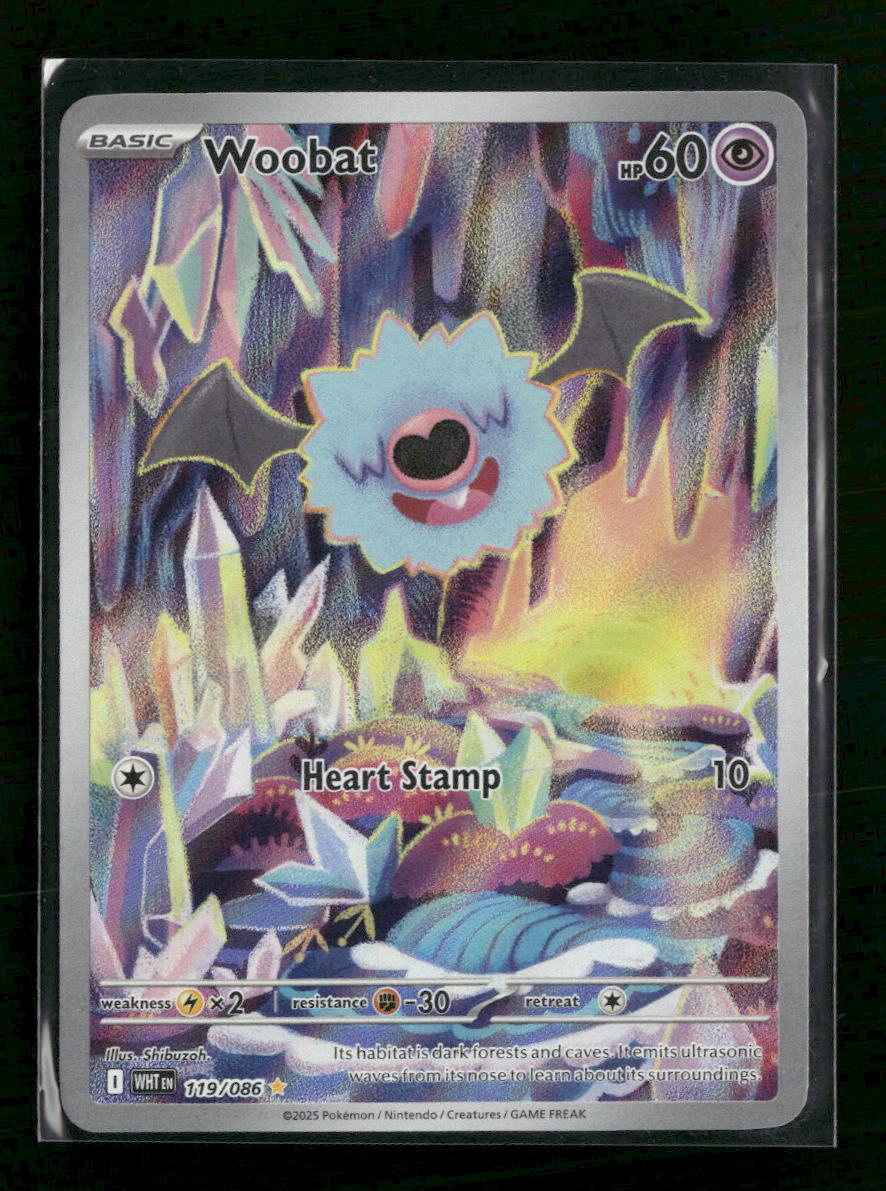 SV: White Flare Woobat #119/086