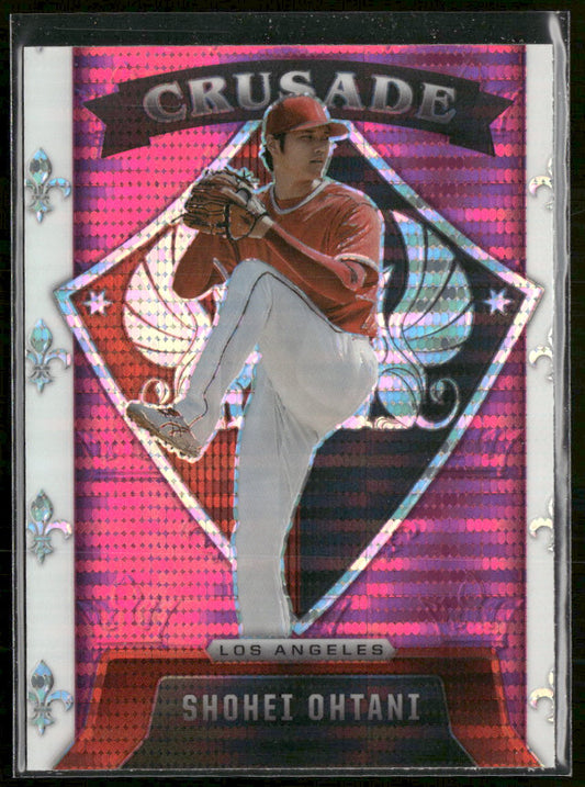 2022 Panini Chronicles Crusade Pink Pulsar Shohei Ohtani #5