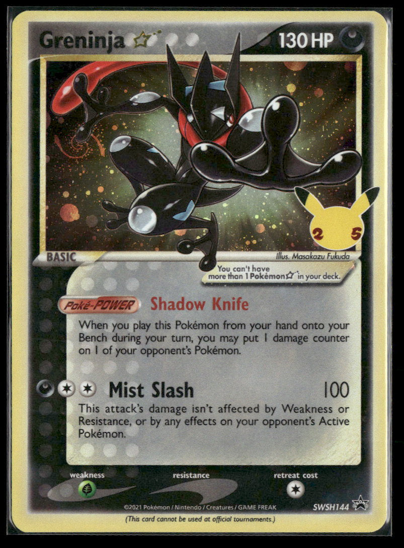 SWSH: Sword & Shield Promo Cards Greninja Star #SWSH144