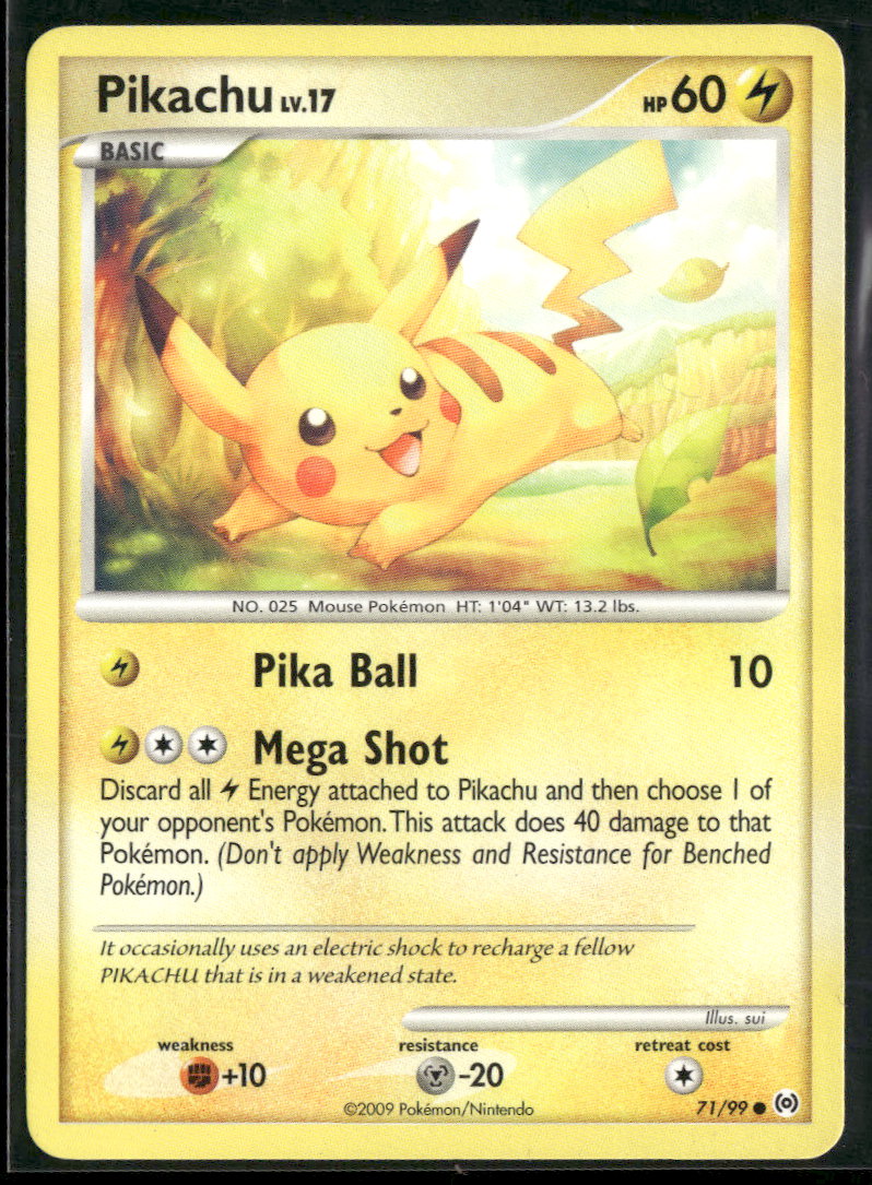 Arceus Pikachu #71/99