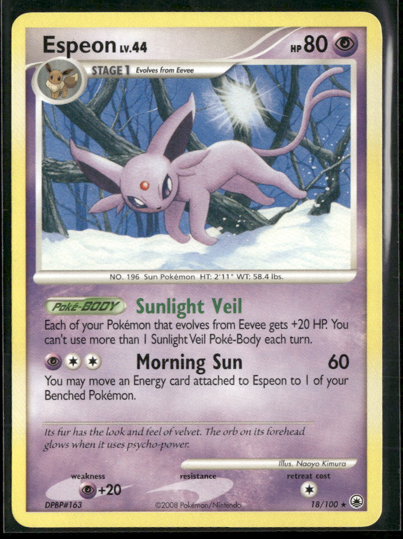 Majestic Dawn Espeon #18/100