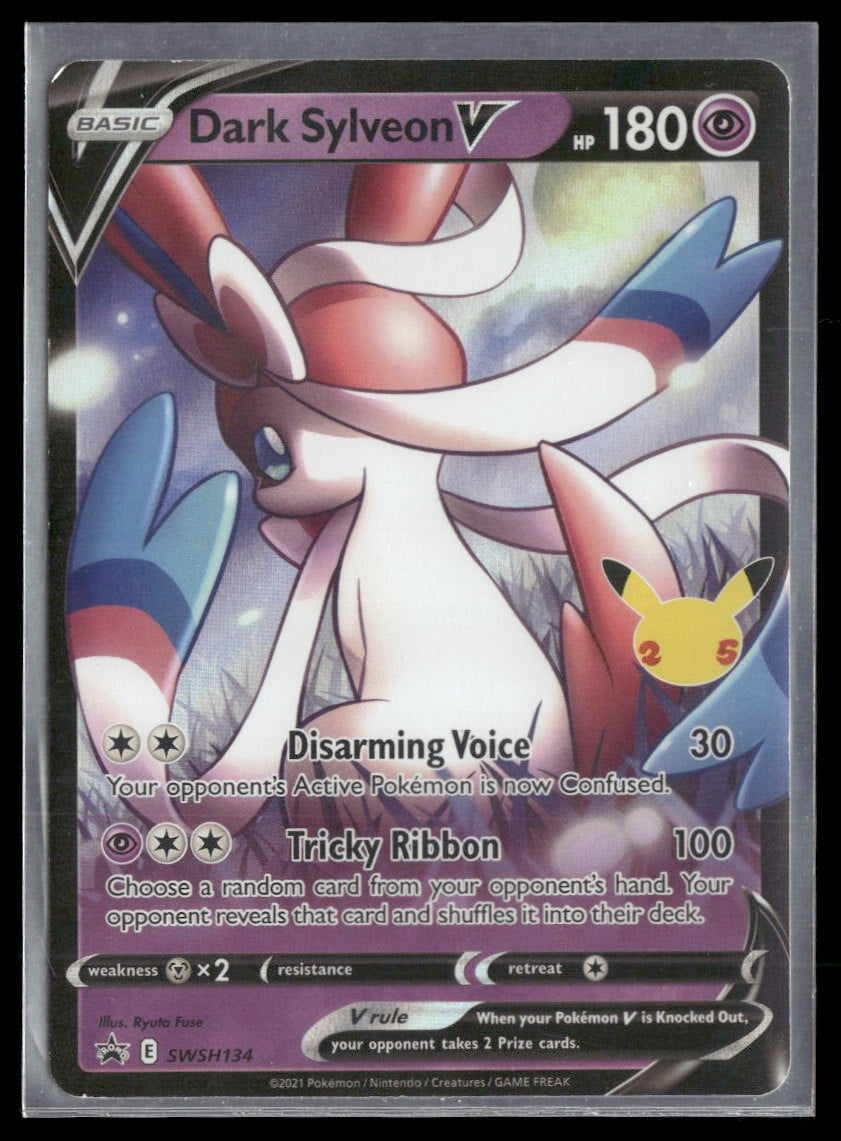 SWSH: Sword & Shield Promo Cards Dark Sylveon V #SWSH134