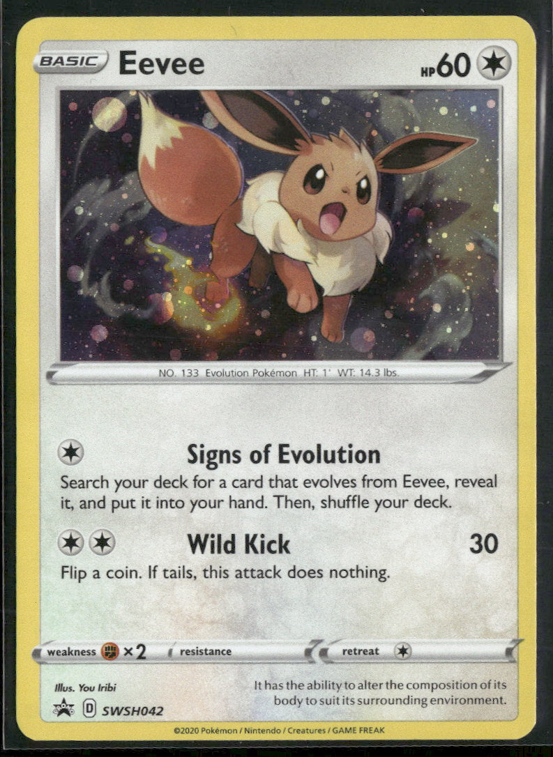 SWSH: Sword & Shield Promo Cards Eevee #SWSH042