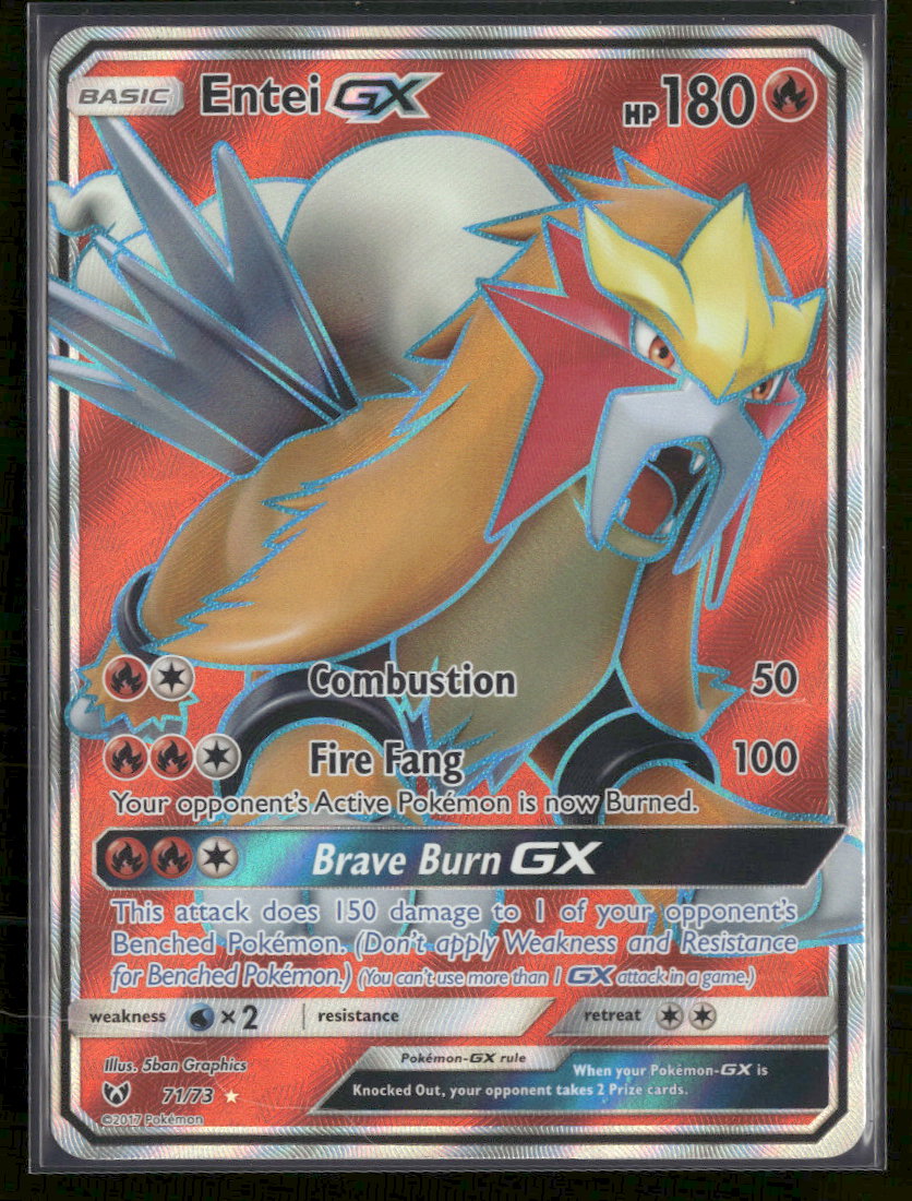 Shining Legends Entei GX (Full Art) #71/73
