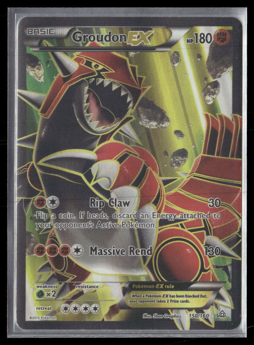 XY - Primal Clash Groudon EX (150 Full Art) #150/160