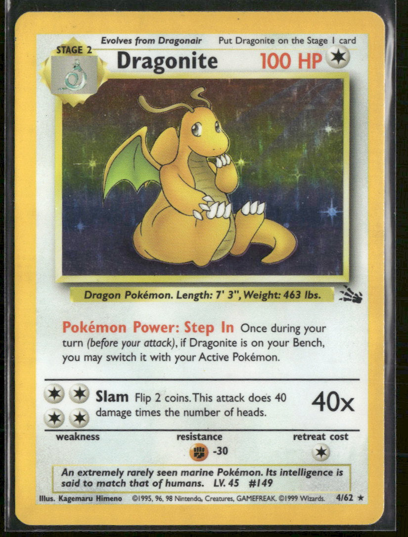 Fossil Dragonite (4) #04/62