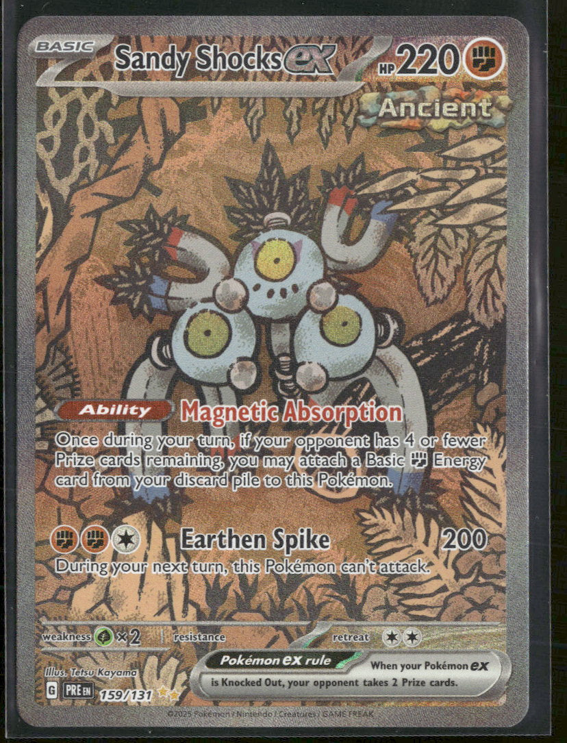 SV: Prismatic Evolutions Sandy Shocks ex #159/131