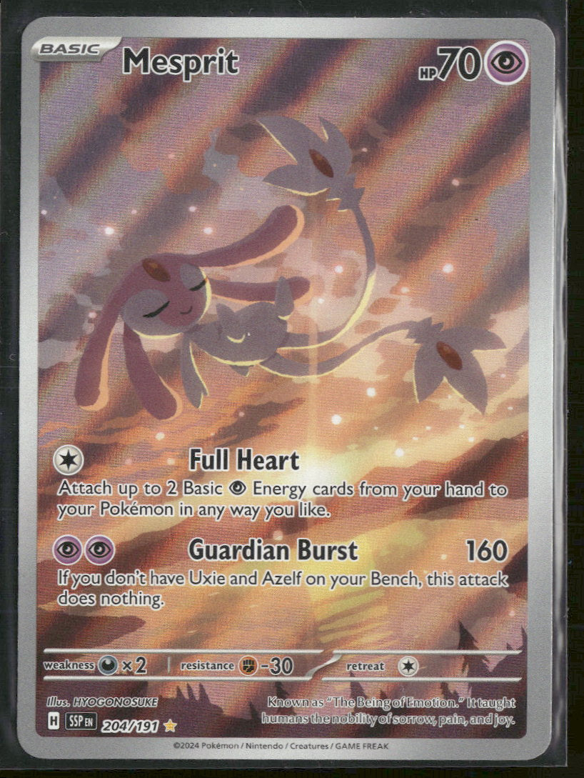 SV08: Surging Sparks Mesprit #204/191